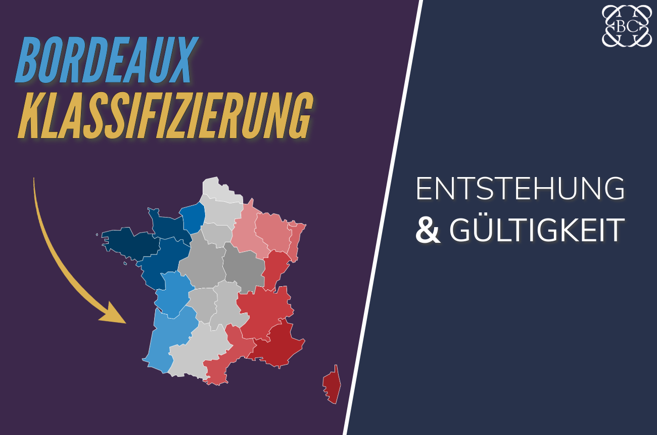Entstehung und Gültigkeit der Bordeaux-Klassifizierung